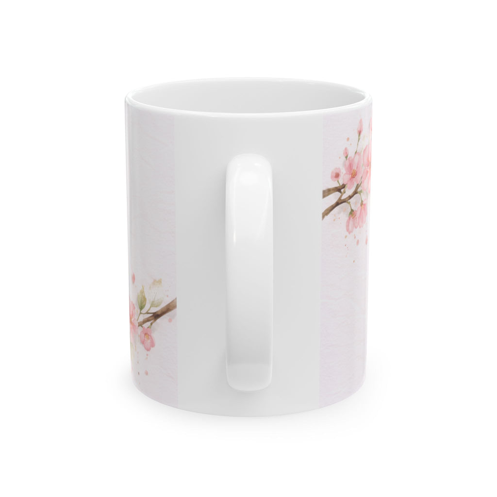 Mother's Day Floral Ceramic Mug —  11oz