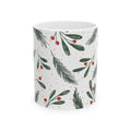 Holiday Pine & Berries Ceramic Mug (11oz)