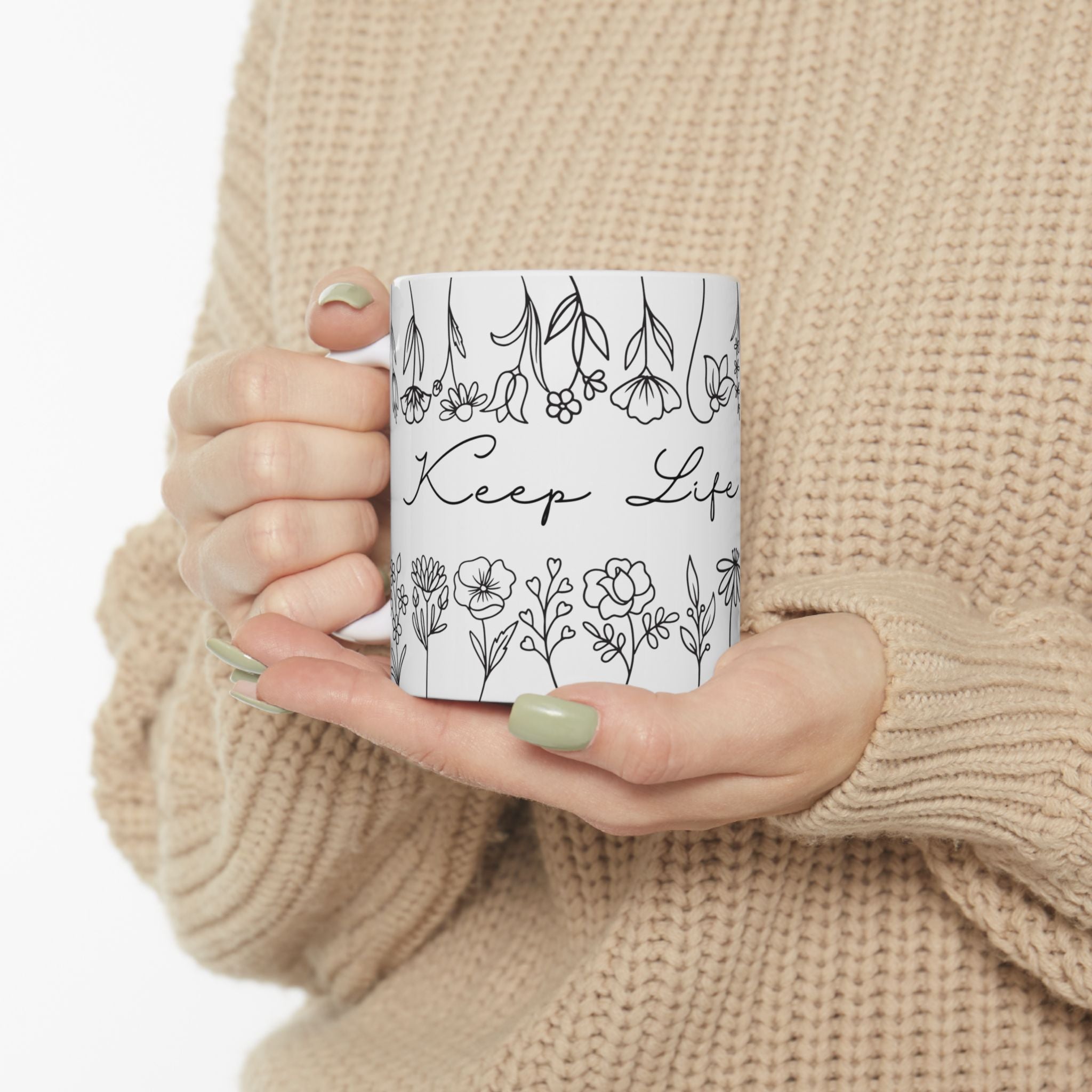 Keep Life Simple Ceramic 11oz Mug