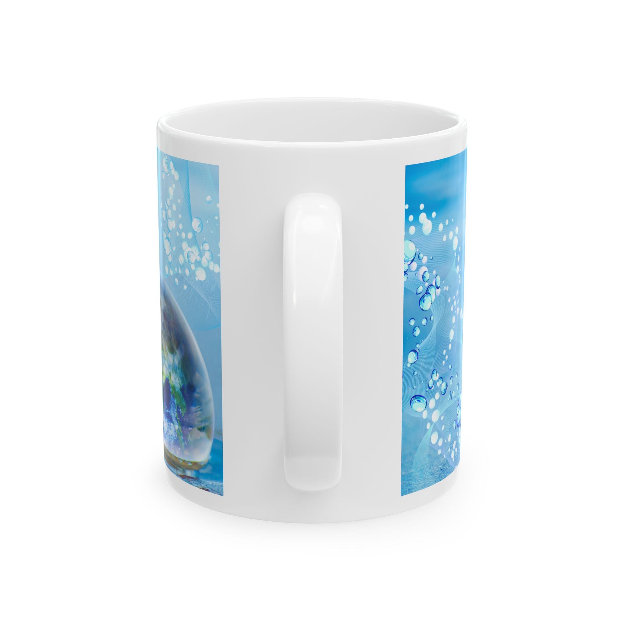 Just Breathe Mug – 11oz Ceramic Coffee Cup | Soul Sips Gift for Stress Relief, Mindfulness & Calm Mornings
