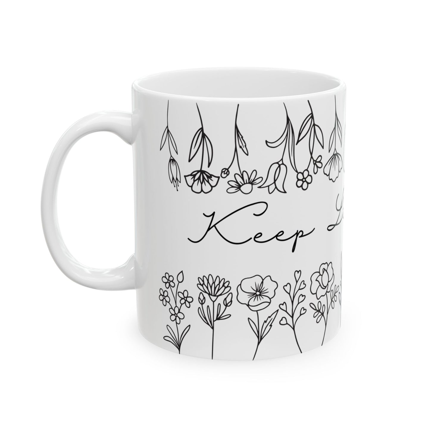 Keep Life Simple Ceramic 11oz Mug