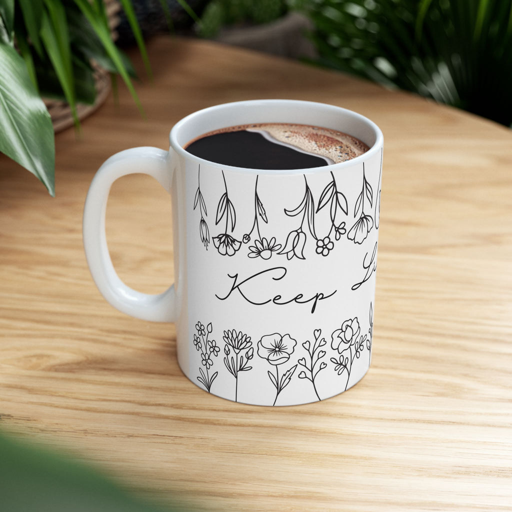 Keep Life Simple Ceramic 11oz Mug