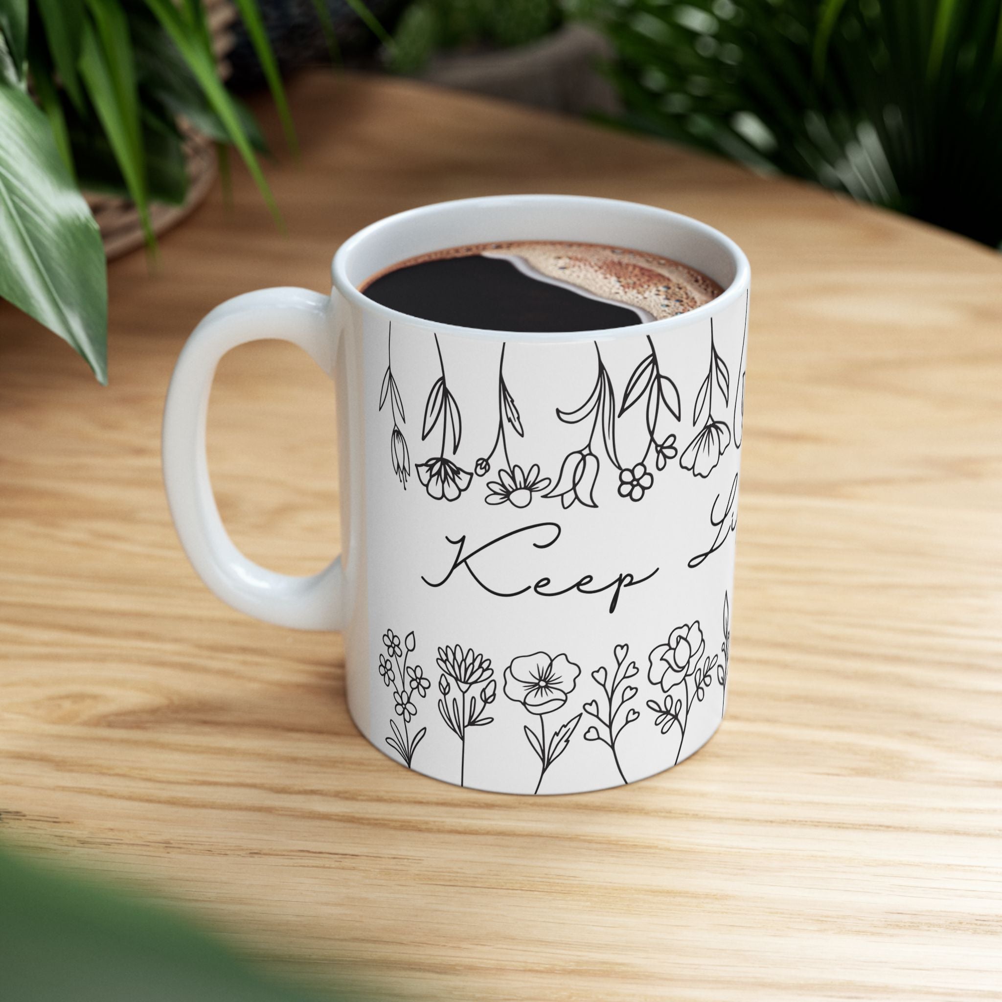 Keep Life Simple Ceramic 11oz Mug