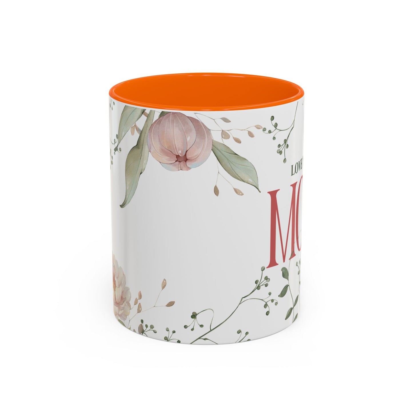 Love You Mom Mug – 11oz Floral Ceramic Coffee Cup | Soul Sips Mother’s Day Gift, Birthday Present & Appreciation Mug