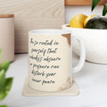 Be So Rooted in Yourself Mug – 11oz Ceramic Coffee Cup | Soul Sips Gift for Inner Peace, Mindfulness & Resilience